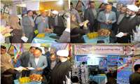 برپایی غرفه عملکرد شبکه بهداشت و درمان فیرزوکوه در دولت تدبیر و امید